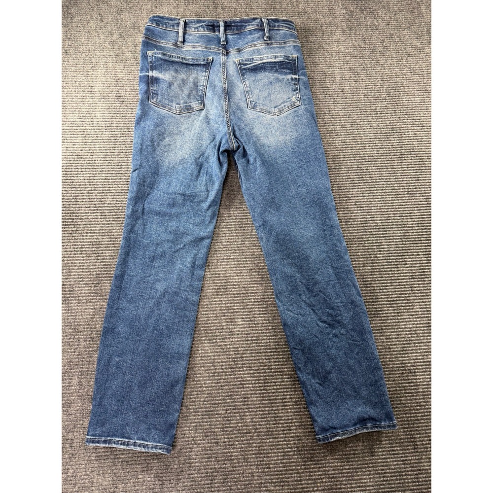 Silver Jeans Co Jeans Womens 29 Straight Leg Medium Blue Wash Denim - Picture 7 of 11